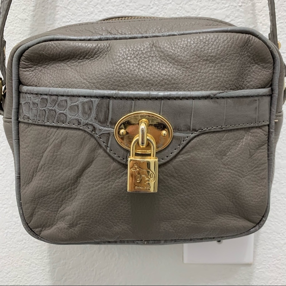 Emma Fox leather crossbody